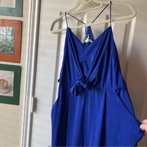Like new blue jumpsuit size large